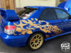 SUBARU-custom-voiture-sport-sticker-pimpyourvan-passager